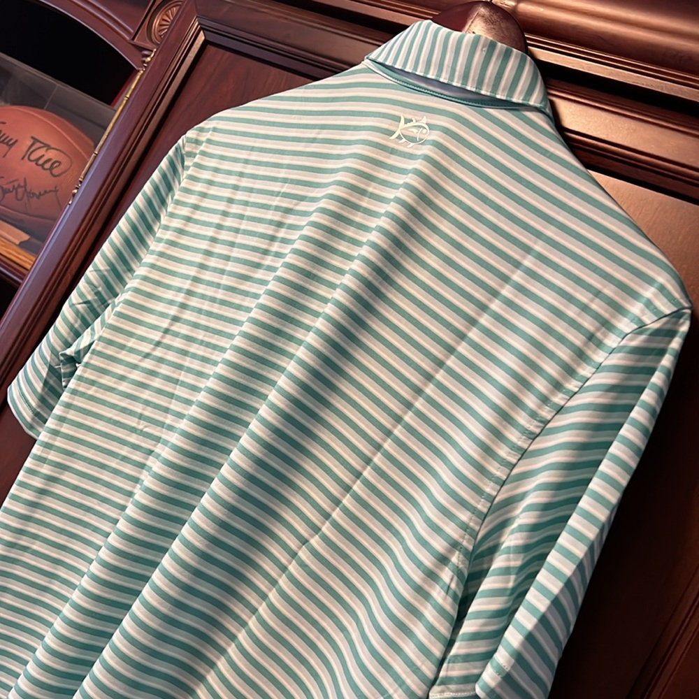 Brand New Southern Tide Quick Dry Fabric, Stretch,UV Protection Luxury Golf Polo - Picture 5 of 10